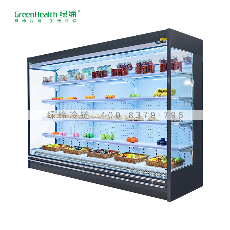 直角雙風道外機風幕柜