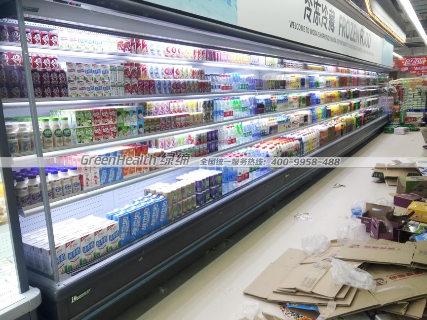 超市風幕冷柜